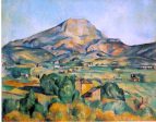 A Mont Sainte-Victoire (Barnes) Scene by Paul Cezanne - Hand-Painted Oil Painting on Canvas Sale