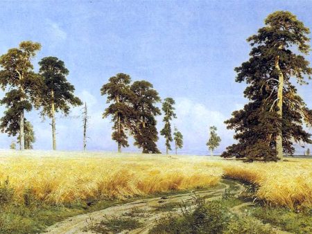 Rye by Ivan Ivanovich Shishkin - Hand-Painted Oil Painting on Canvas Online