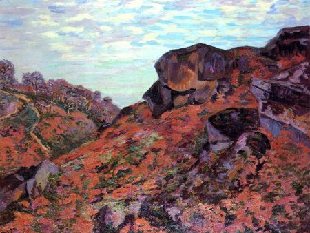 Crozant, the Sedelle Heights, Morning by Armand Guillaumin - Hand-Painted Oil Painting on Canvas Discount