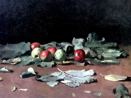 Apples and Leaves by Ilia Efimovich Repin - Hand-Painted Oil Painting on Canvas Online Hot Sale