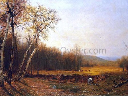 Autumn by Jervis McEntee - Hand-Painted Oil Painting on Canvas Sale