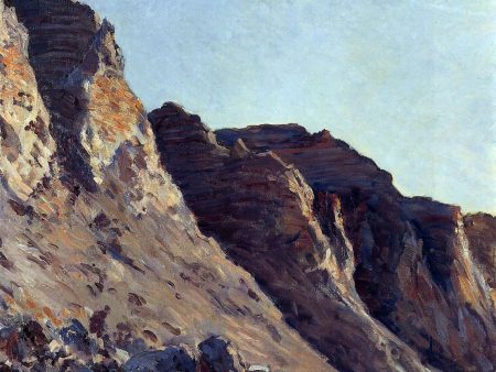 Cliff at Villers-sur-Mer by Gustave Caillebotte - Hand-Painted Oil Painting on Canvas For Discount