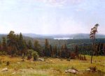 A Lakeside Forest by Ivan Ivanovich Shishkin - Hand-Painted Oil Painting on Canvas Online