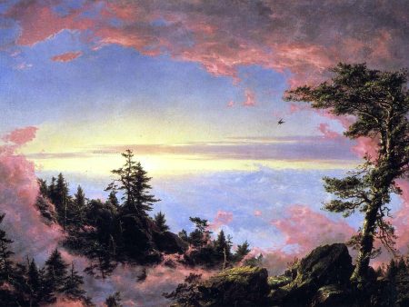 Above the Clouds at Sunrise by Frederic Edwin Church - Hand-Painted Oil Painting on Canvas Fashion