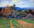 A Farm near Pont Aven by Henri Moret - Hand-Painted Oil Painting on Canvas on Sale