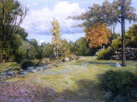 Autumn Days by Julian Alden Weir - Hand-Painted Oil Painting on Canvas For Sale