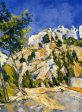 Bottom of the Ravine by Paul Cezanne - Hand-Painted Oil Painting on Canvas Hot on Sale