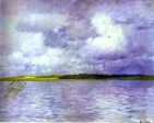 Cloudy Day by Isaac Ilich Levitan - Hand-Painted Oil Painting on Canvas Sale