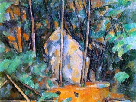 Cistern in the Park at Chateau Noir by Paul Cezanne - Hand-Painted Oil Painting on Canvas on Sale