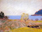 Agay Landscape by Armand Guillaumin - Hand-Painted Oil Painting on Canvas Hot on Sale