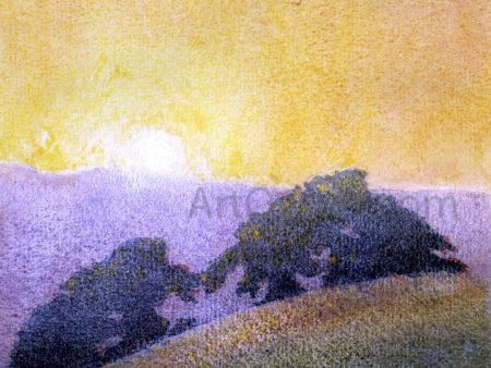 Alba by Alberto Bonomi - Hand-Painted Oil Painting on Canvas Online now