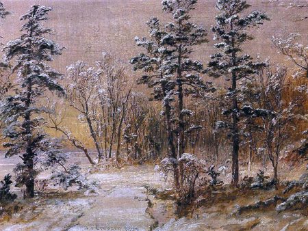 Winter Wonderland by Jasper Francis Cropsey - Hand-Painted Oil Painting on Canvas Hot on Sale