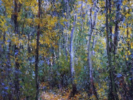 Wood Lane by Claude Oscar Monet - Hand-Painted Oil Painting on Canvas Fashion