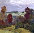 Autumn in New England by Ben Foster - Hand-Painted Oil Painting on Canvas Online