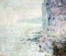 Cliffs of Etretat by Claude-Emil Schuffenecker - Hand-Painted Oil Painting on Canvas Online