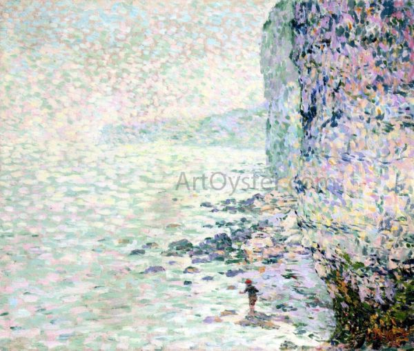 Cliffs of Etretat by Claude-Emil Schuffenecker - Hand-Painted Oil Painting on Canvas Online