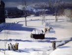 Blue Snow, the Battery by George Wesley Bellows - Hand-Painted Oil Painting on Canvas Cheap