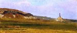 Chimney Rock by Albert Bierstadt - Hand-Painted Oil Painting on Canvas Online Hot Sale