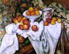 Apples and Oranges by Paul Cezanne - Hand-Painted Oil Painting on Canvas For Cheap