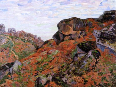 Creuse Landscape by Armand Guillaumin - Hand-Painted Oil Painting on Canvas Online now