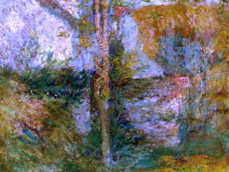 Afternoon Shadows by John Twachtman - Hand-Painted Oil Painting on Canvas Online Hot Sale