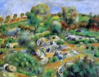 Breton Landscape by Pierre Auguste Renoir - Hand-Painted Oil Painting on Canvas Fashion