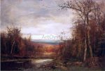 Clearing Skies by Jervis McEntee - Hand-Painted Oil Painting on Canvas Fashion