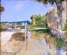 A Country Road by Frederick Childe Hassam - Hand-Painted Oil Painting on Canvas Discount