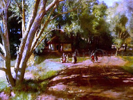 Summer Afternoon by Konstantin Makovsky - Hand-Painted Oil Painting on Canvas Supply