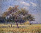 Apple Trees in October by Gustave Loiseau - Hand-Painted Oil Painting on Canvas on Sale