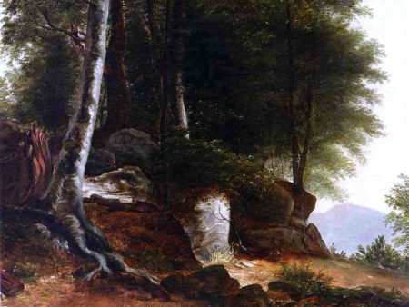 Adirondacks by Asher Brown Durand - Hand-Painted Oil Painting on Canvas on Sale