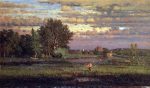 Clearing Up by George Inness - Hand-Painted Oil Painting on Canvas For Discount