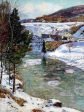 An Icy Winter by George Gardner Symons - Hand-Painted Oil Painting on Canvas Supply