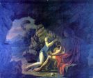 Sappho et Phaon Chantant Leurs Amours Dans Une Grotte by Martin Drolling - Hand-Painted Oil Painting on Canvas Cheap