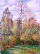 Autumn Poplars by Camille Pissarro - Hand-Painted Oil Painting on Canvas Online Hot Sale