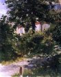 A Path in the Garden at Rueil by Edouard Manet - Hand-Painted Oil Painting on Canvas Supply