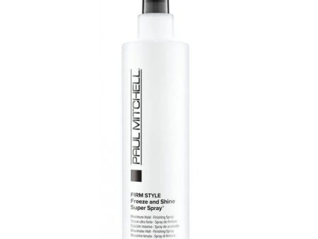 Stiprios fiksacijos plaukų lakas Paul Mitchell Freeze & Shine Super Spray PAUL109412, 250 ml For Sale