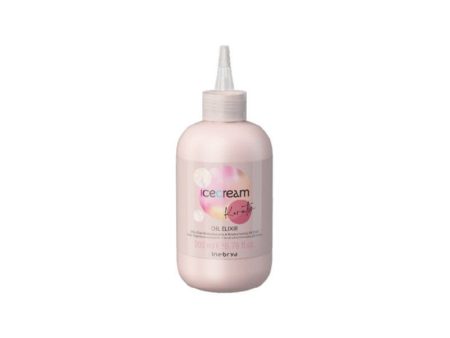 Atstatantis, nuplaunamas eliksyras plaukams su keratinu Inebrya Ice Cream Keratin Restructuring Oil-Elixir ICE26314, 200 ml Hot on Sale